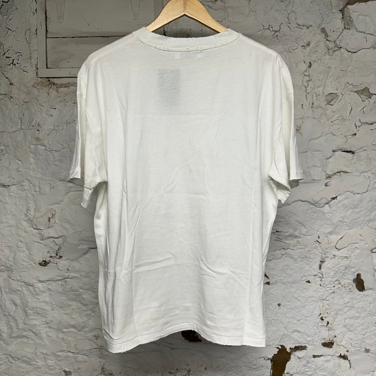 Vale White Cane T-Shirt Sz M