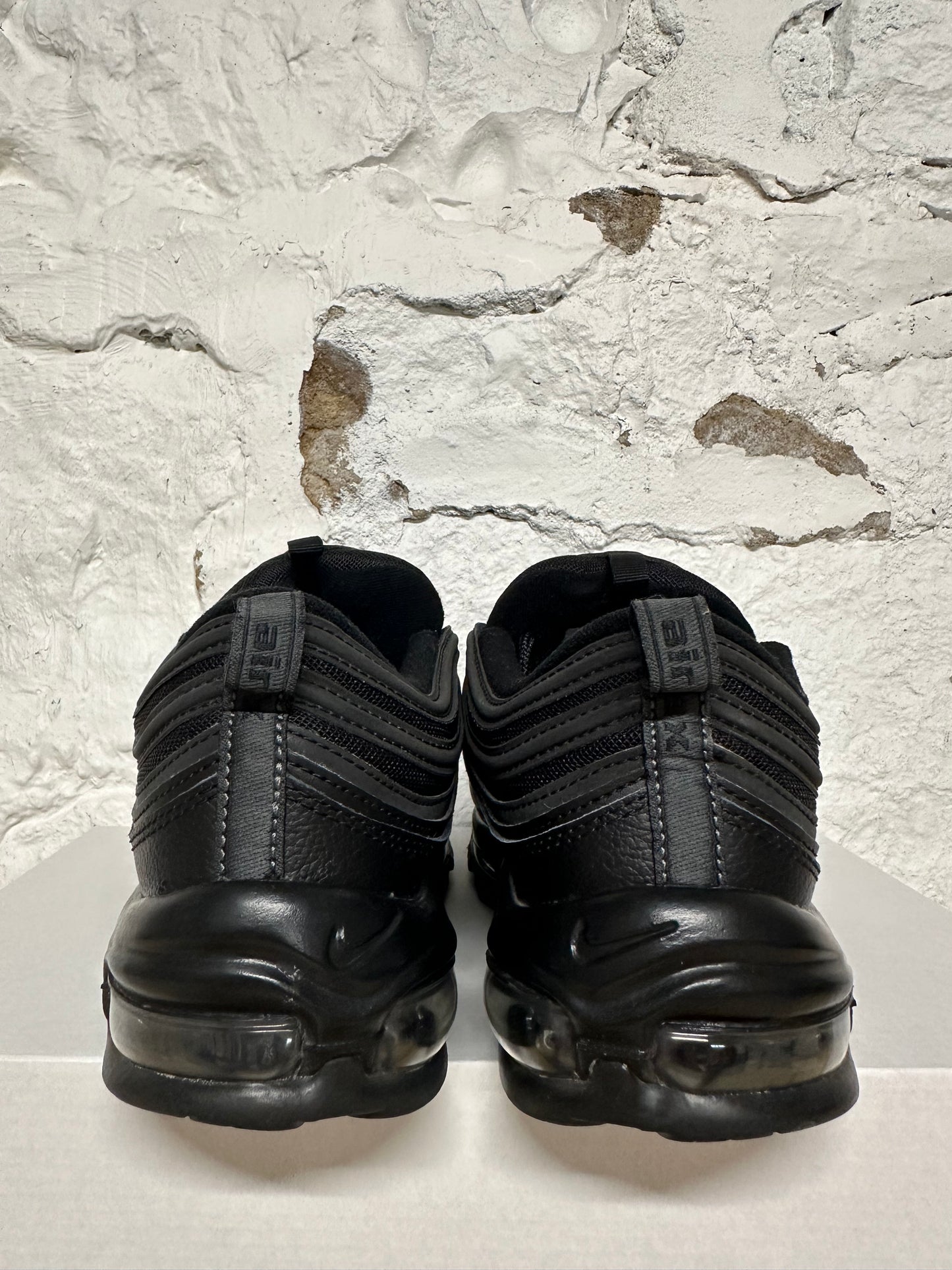 Nike Air Max 97 Black Terry Cloth Sz 8