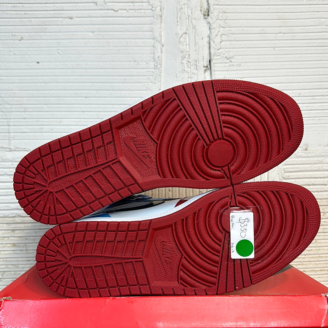 Air Jordan 1 High Fearless UNC Chicago Sz 13 DS