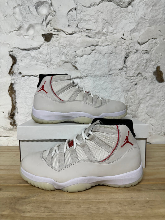 Air Jordan 11 High Platinum Tint Sz 9.5