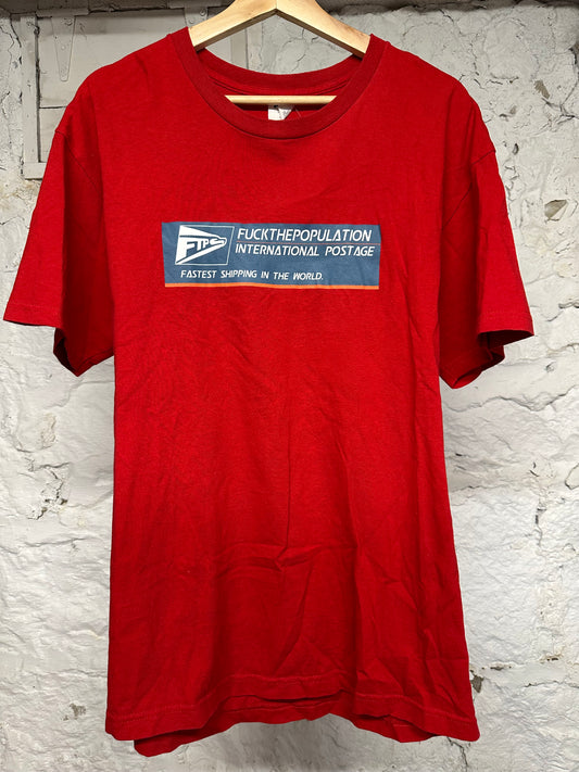 FTP USPS Red T-Shirt Sz L