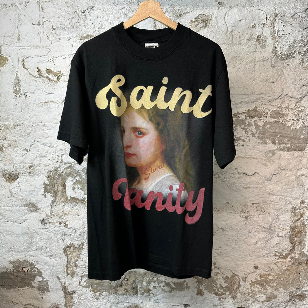 Saint Vanity Global Lady Black T-shirt