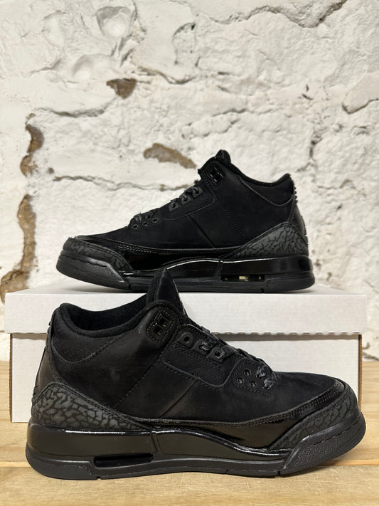 Air Jordan 3 Black Cat Sz 7Y