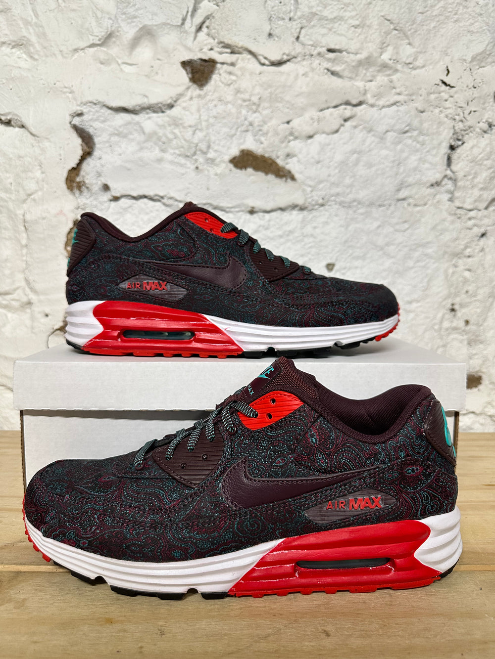 Nike Air Max Lunar 90 Suit And Tie Sz 10.5