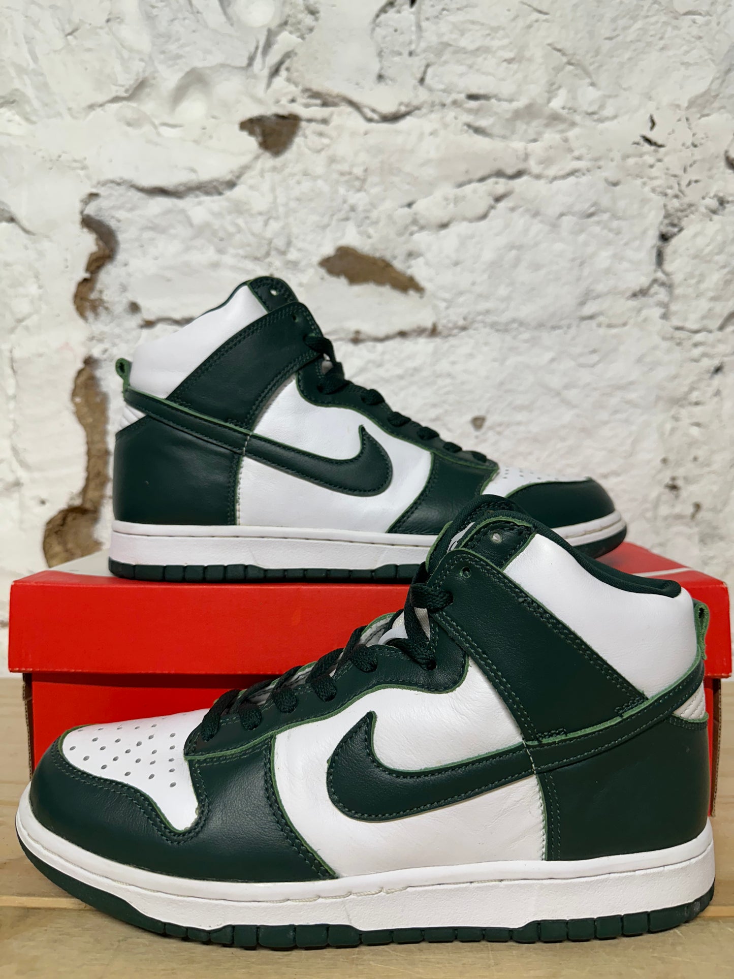 Nike Dunk High Michigan State Sz 8.5