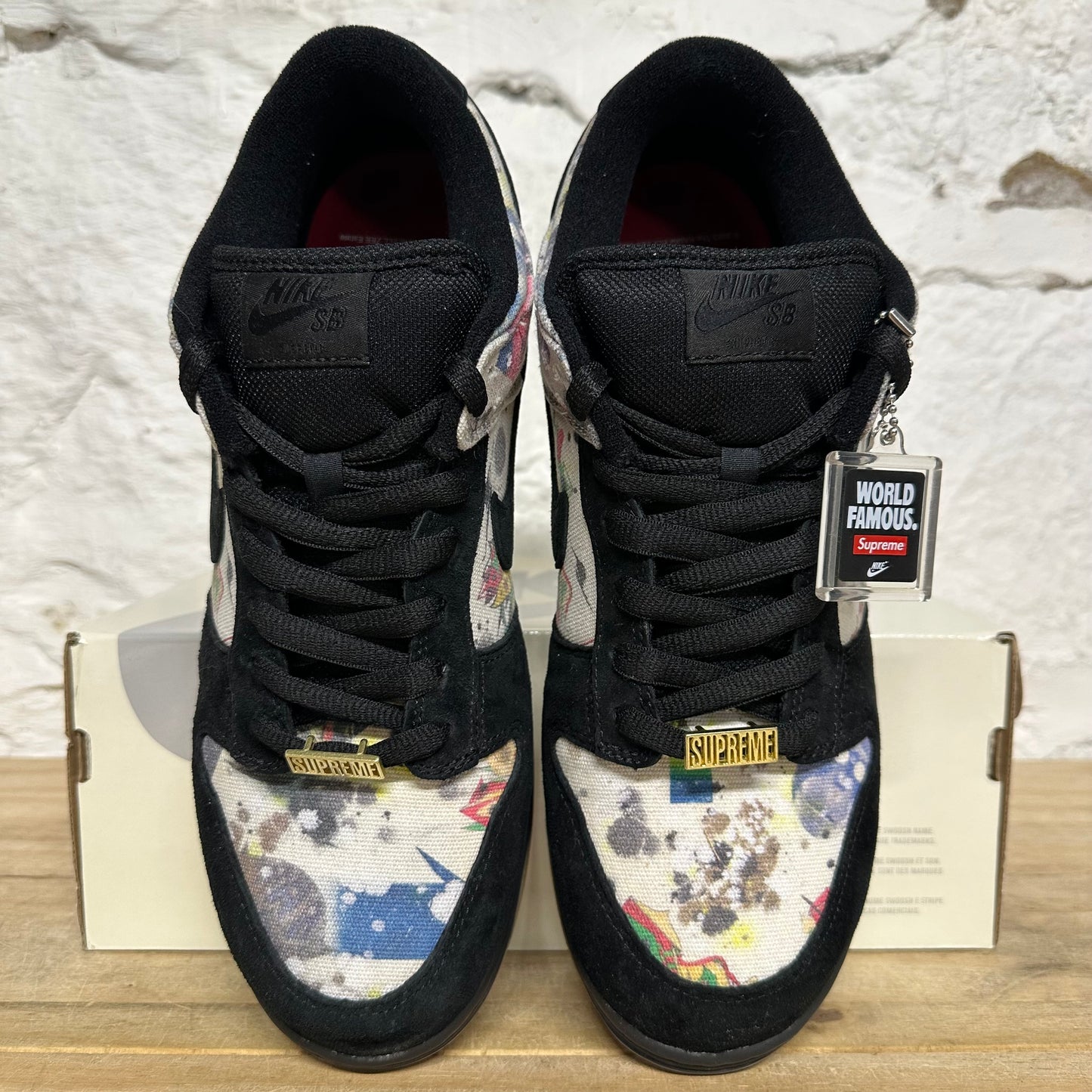 Nike SB Dunk Low Supreme Ramellzee Sz 12