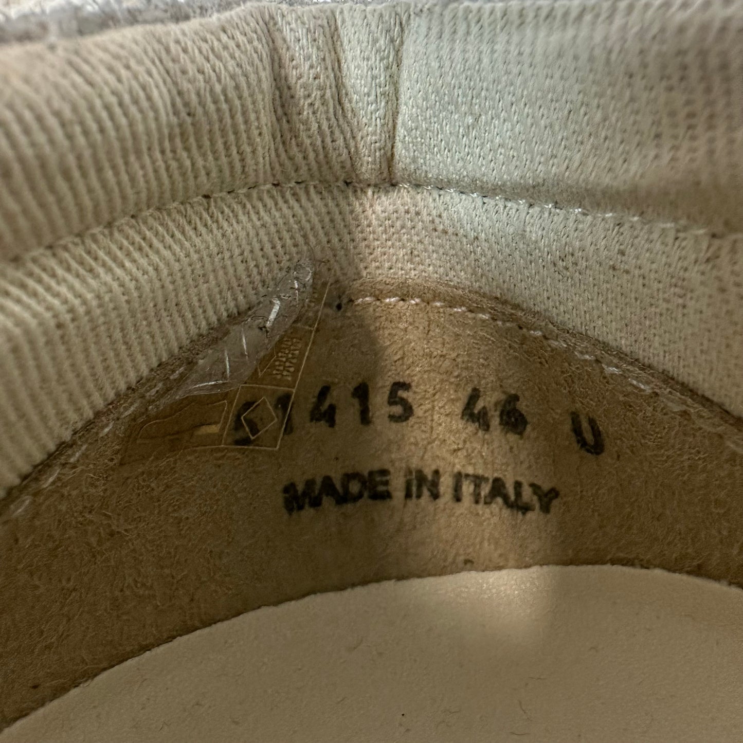 Rick Owens Vintage Oyster Milk Sneaker