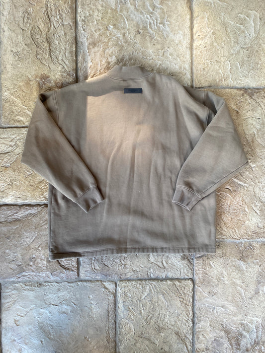 Fear of God Essentials Brown Crewneck Sz S