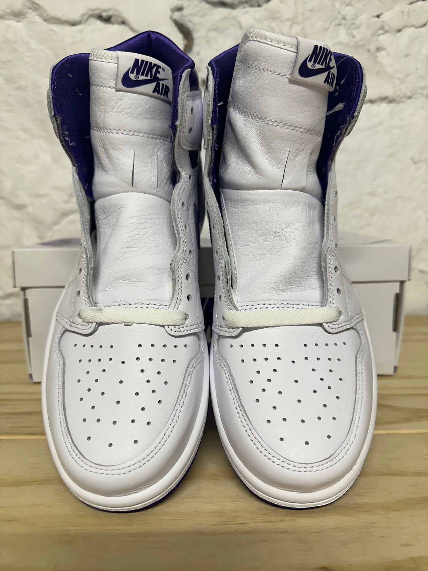 Air Jordan 1 High Court Purple Sz 7.5 (9W) DS