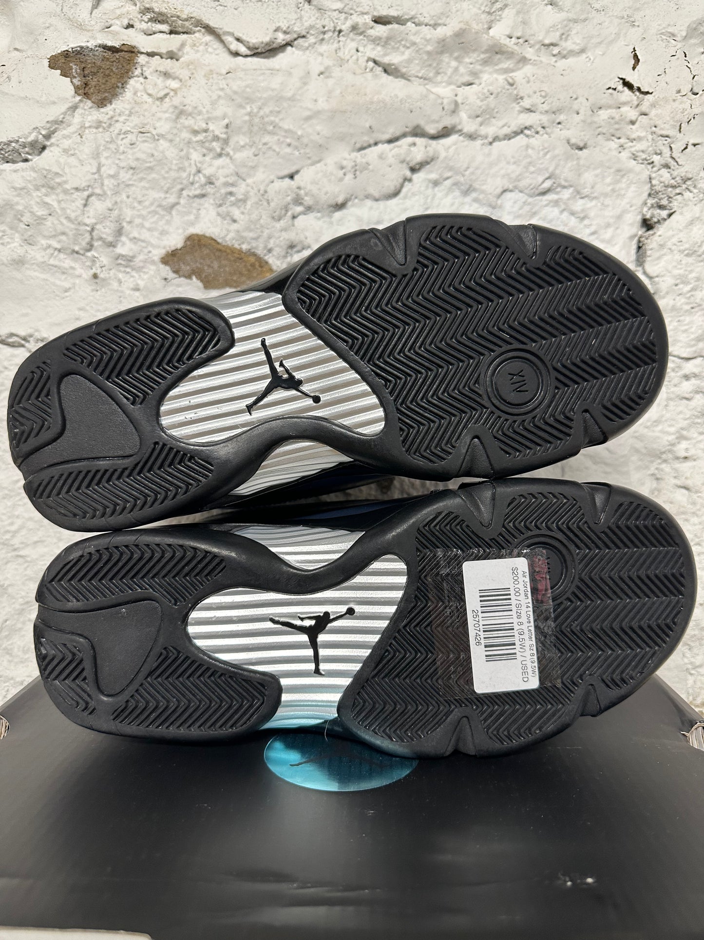 Air Jordan 14 Love Letter Sz 8 (9.5W)