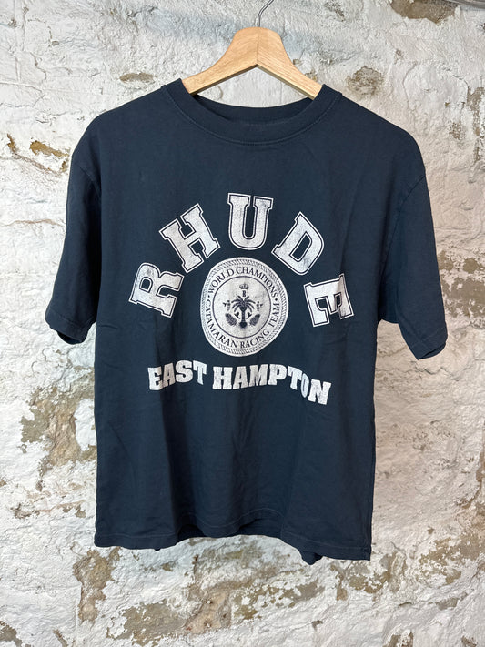 Rhude East Hampton Black T-shirt