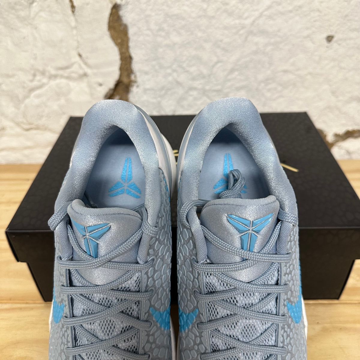Nike Kobe 6 Protro Caitlin Clark Light Armory Blue Sz 9.5 DS