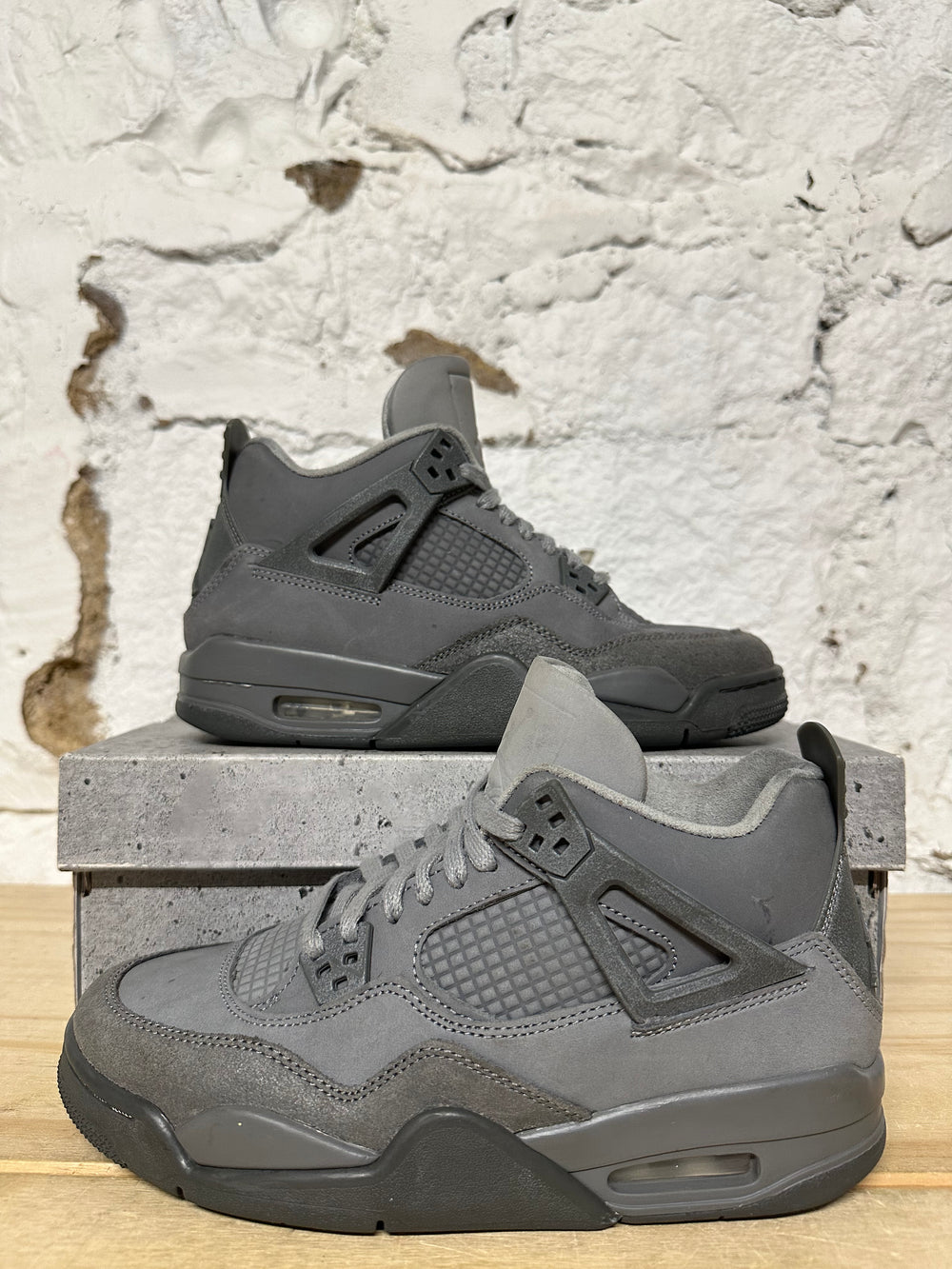 Air Jordan 4 Paris Olympics Wet Cement Sz 6Y