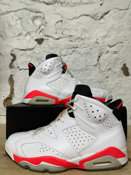 Air Jordan 6 Infrared White Sz 12