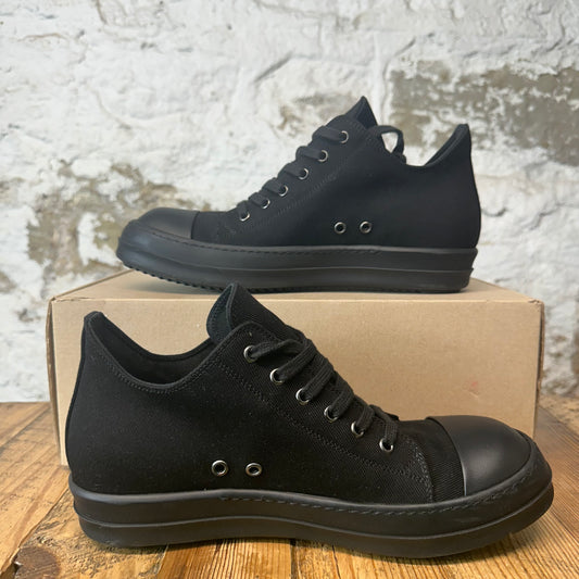 Rick Owens DRKSHDW Triple Black Sneaker Sz 9 (42)