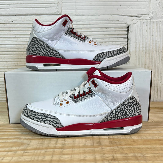 Air Jordan 3 Cardinal Sz 7Y