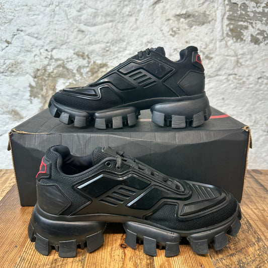 Prada Cloudbust Thunder Triple Black Sz 5.5