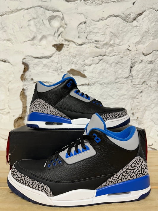Air Jordan 3 Sport Blue Sz 11.5