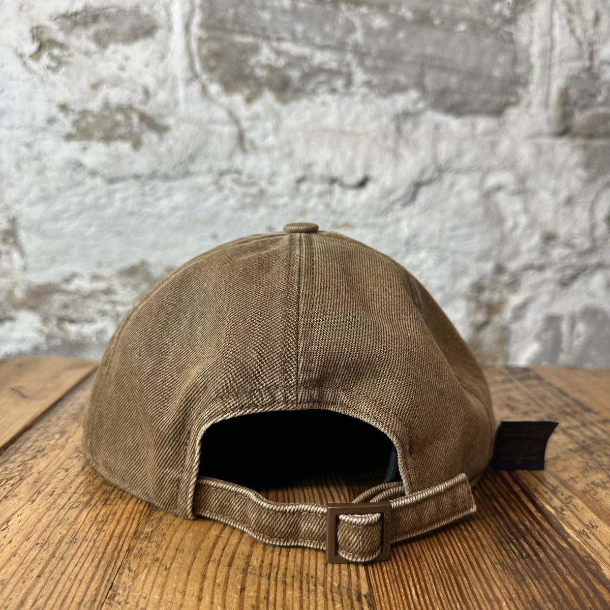 Louis Vuitton Washed Brown Soft Hat Sz L W/ Box