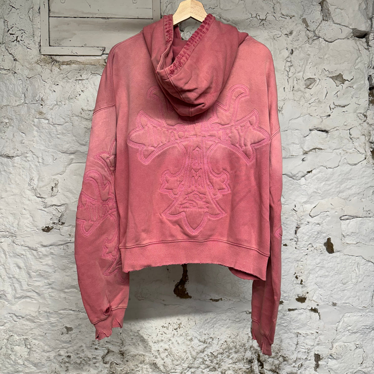 Vale Carver Pink Zip Up Hoodie Sz L