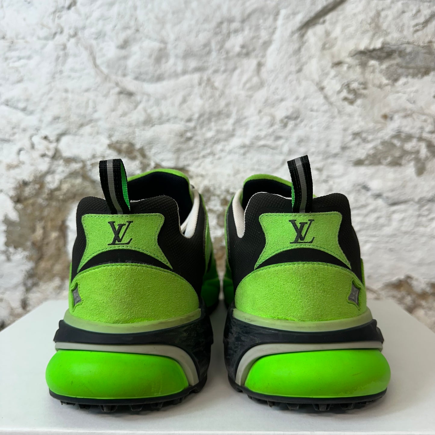 Louis Vuitton Green White Tactic Sneaker Sz 9.5 (8LV) No Box