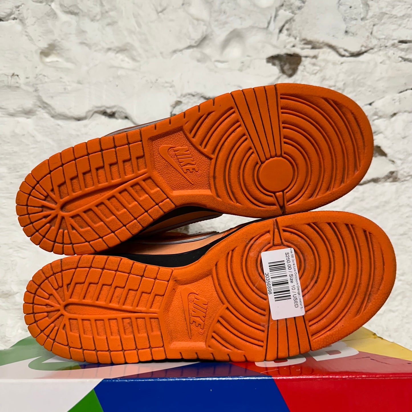 Nike SB Dunk Low Concepts Orange Lobster Sz 10