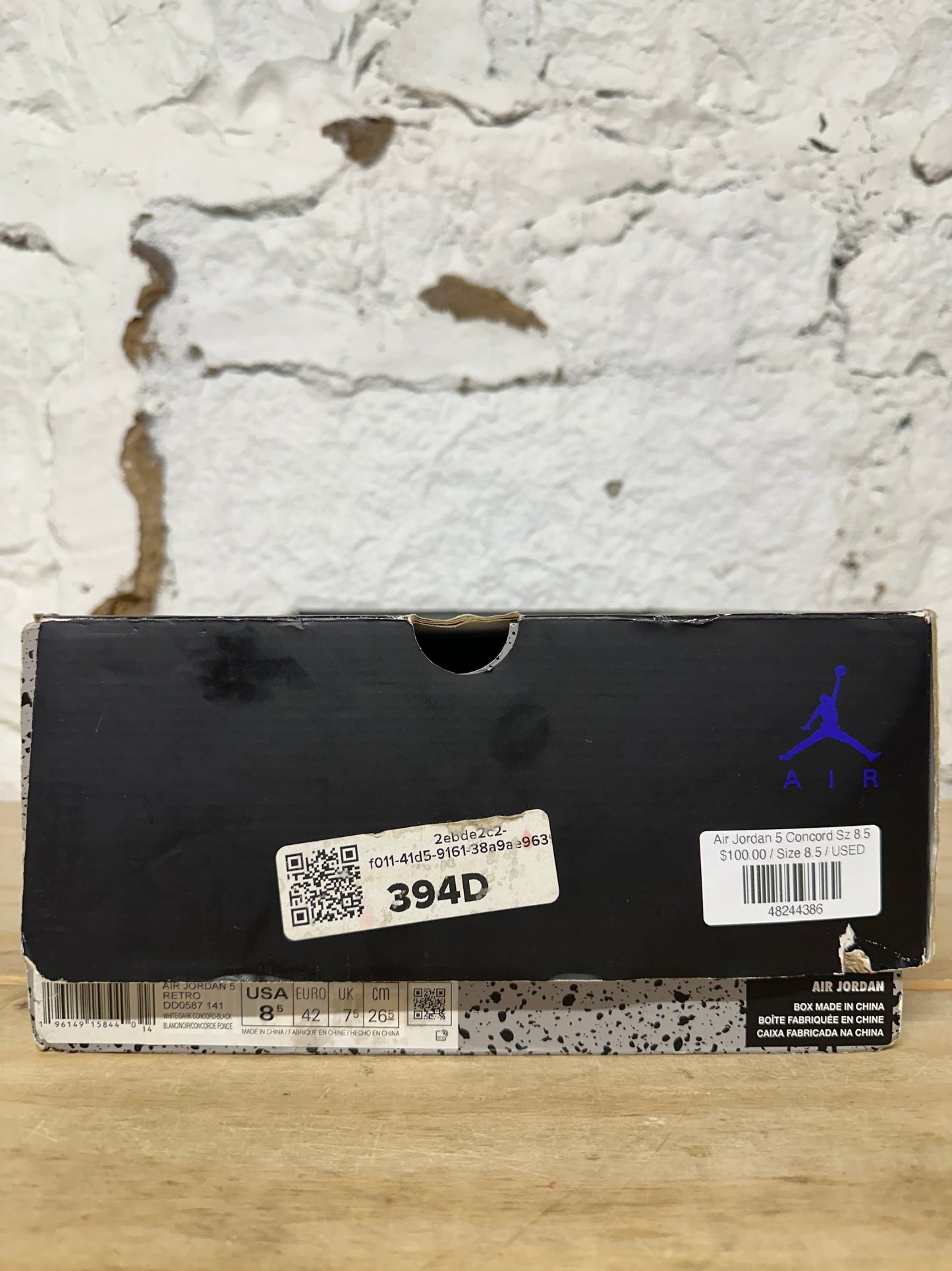 Air Jordan 5 Dark Concord Sz 8.5