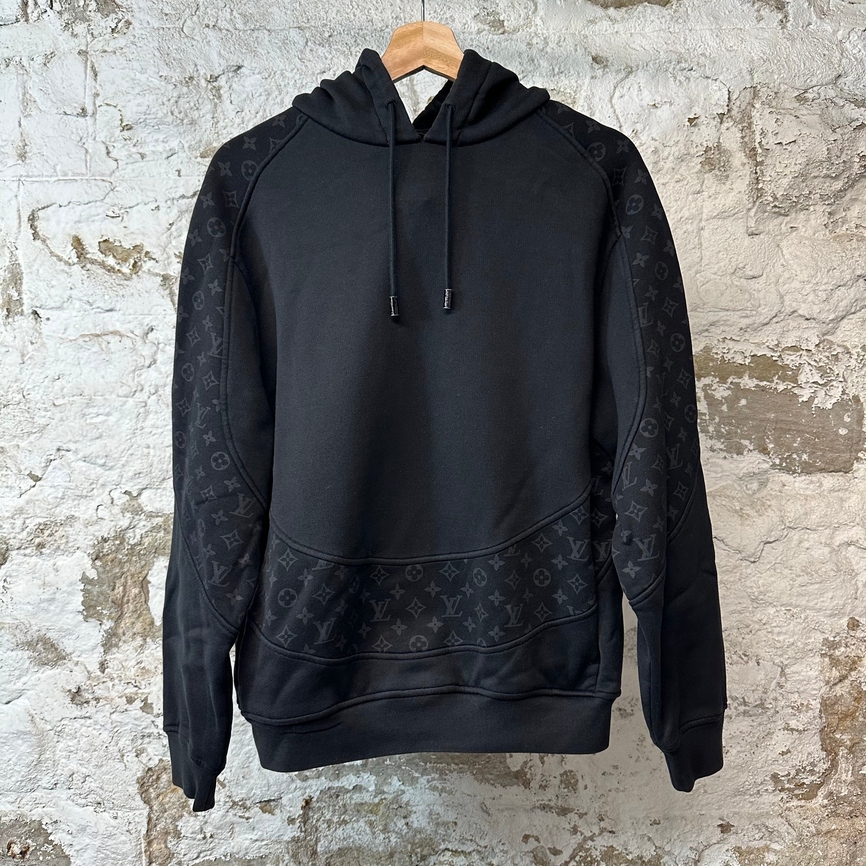 Louis Vuitton Circe Cut Monogram Hoodie Black Sz M