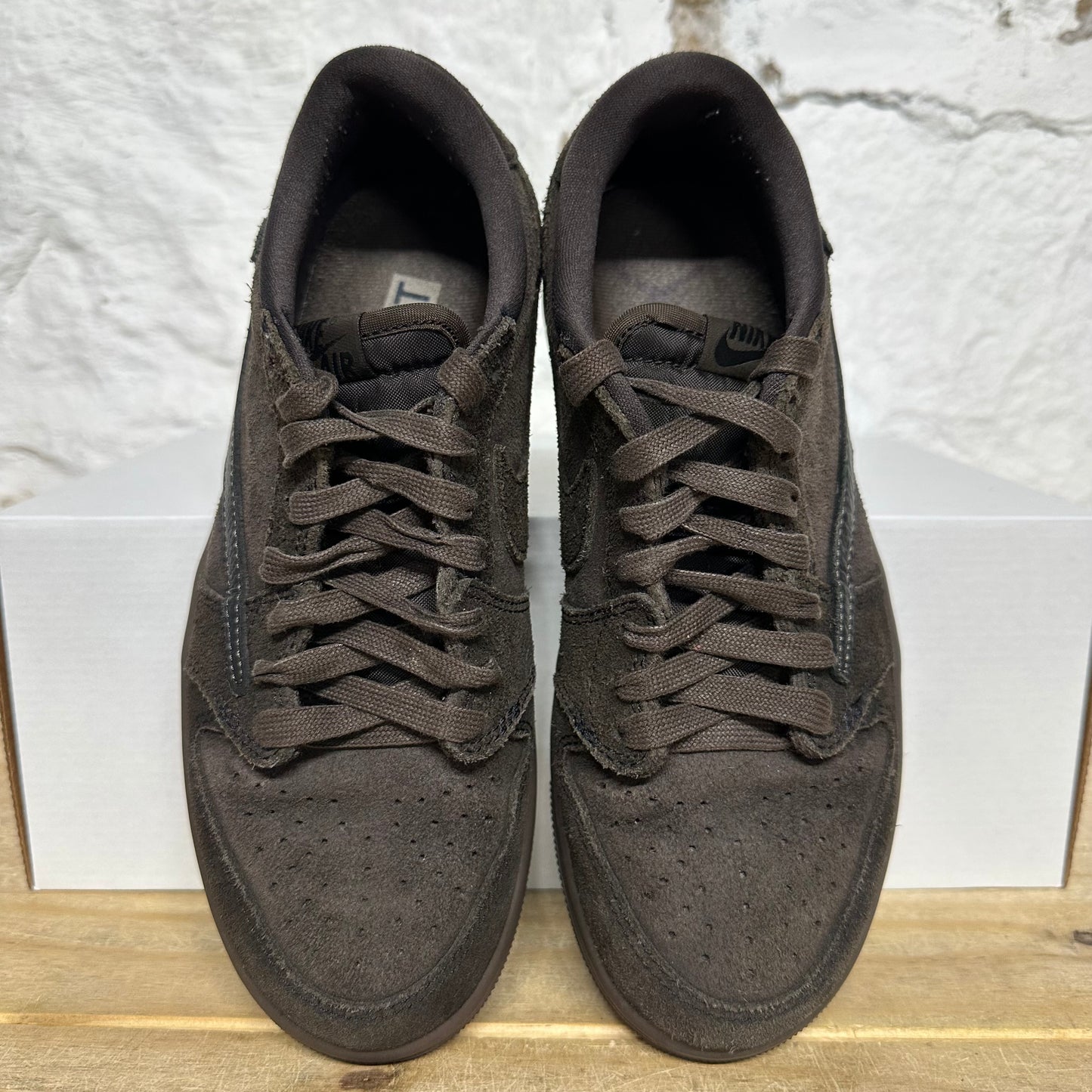 Air Jordan 1 Low Travis Scott Velvet Brown Sz 5.5
