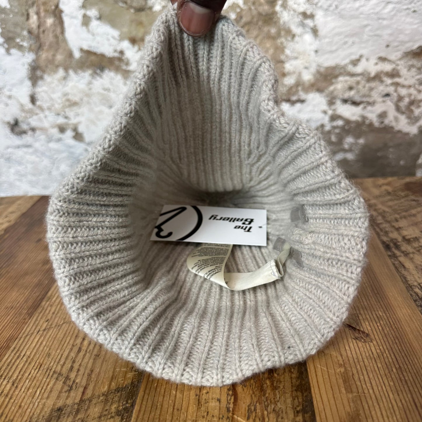 Rick Owens Ribbed Pearl Beanie