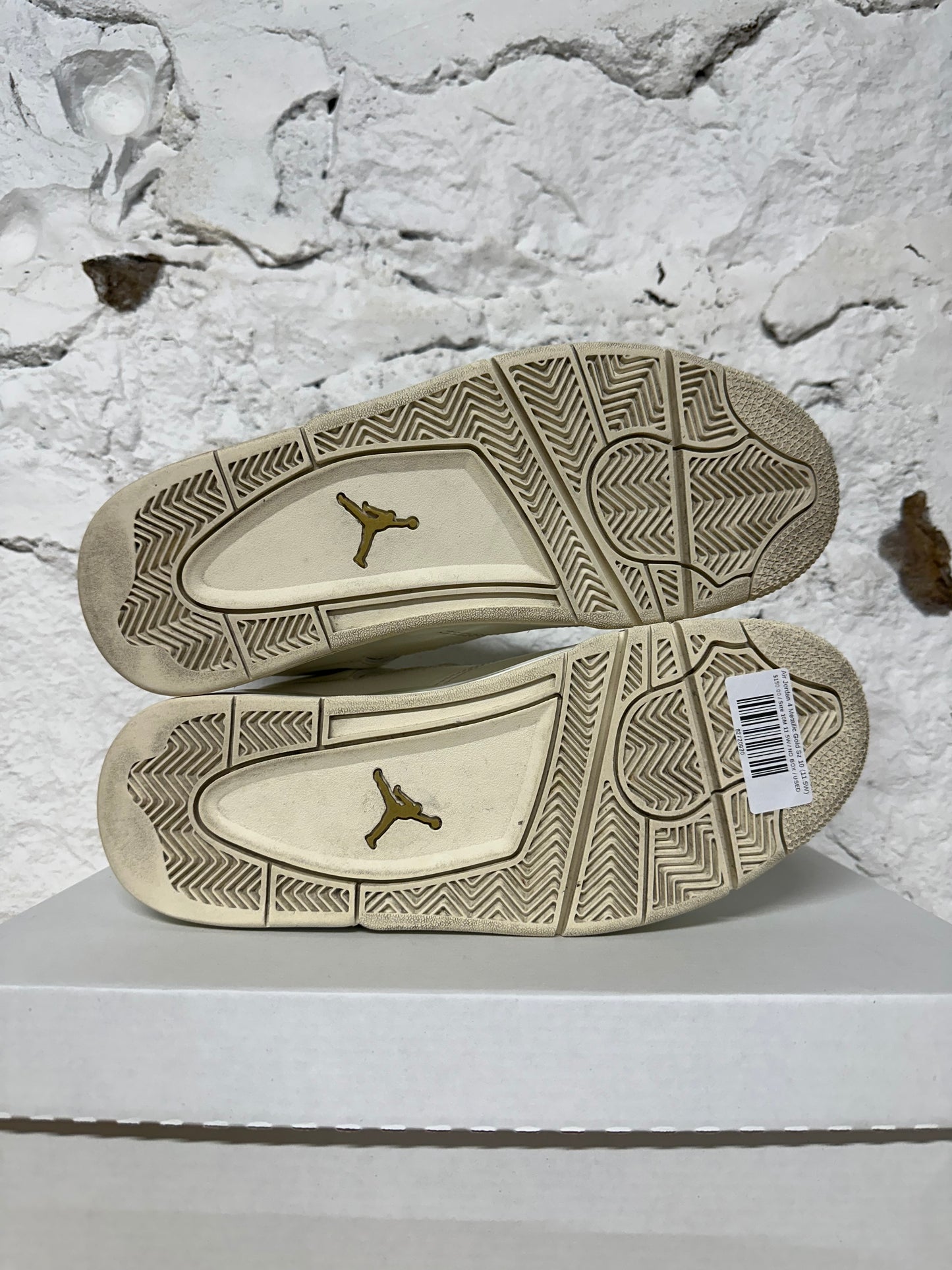 Air Jordan 4 Metallic Gold Sz 10 (11.5W)
