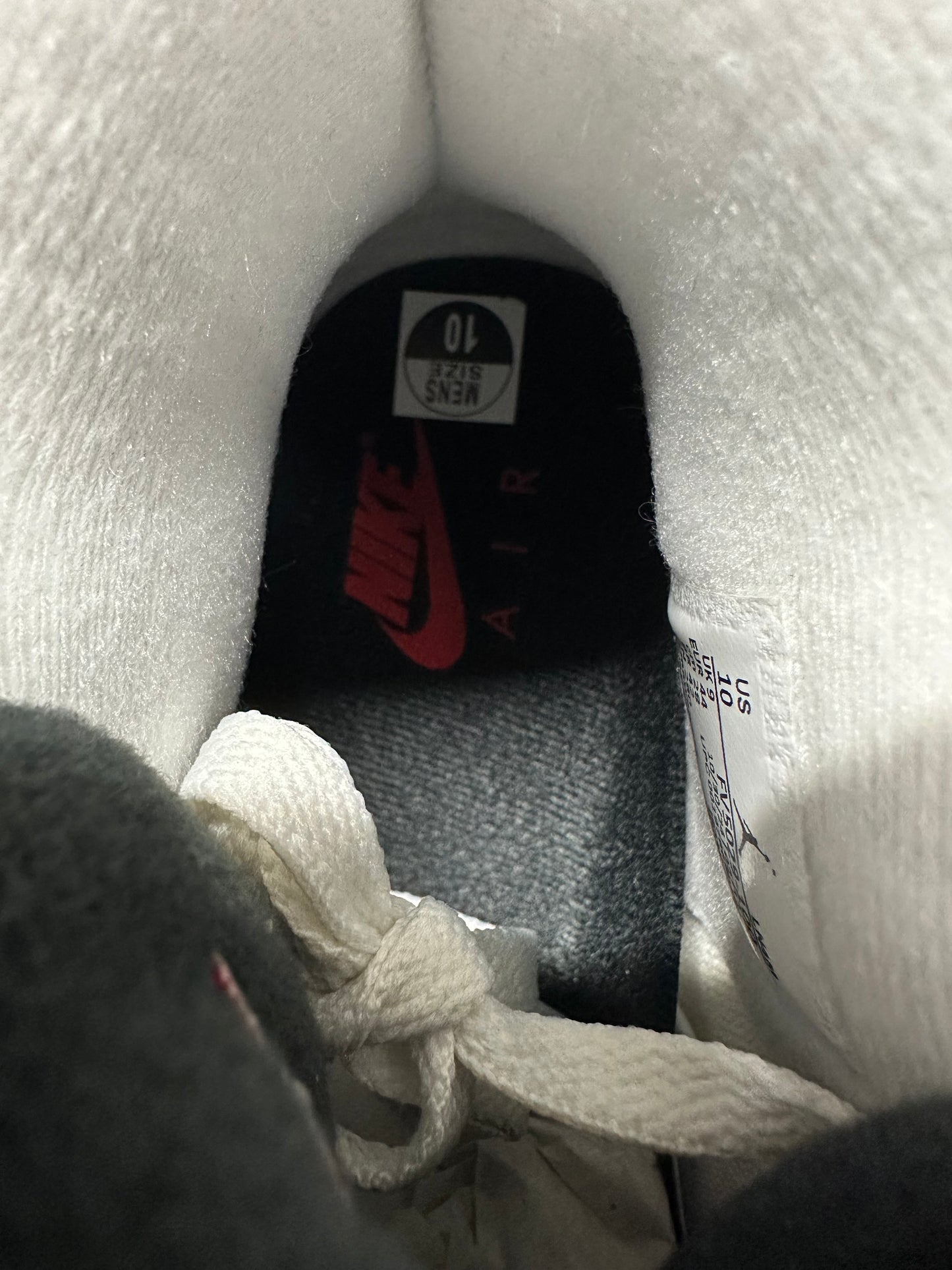 Air Jordan 4 White Cement Sz 10 DS