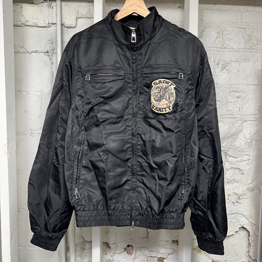 Saint Vanity Black Cargo Jacket Sz L