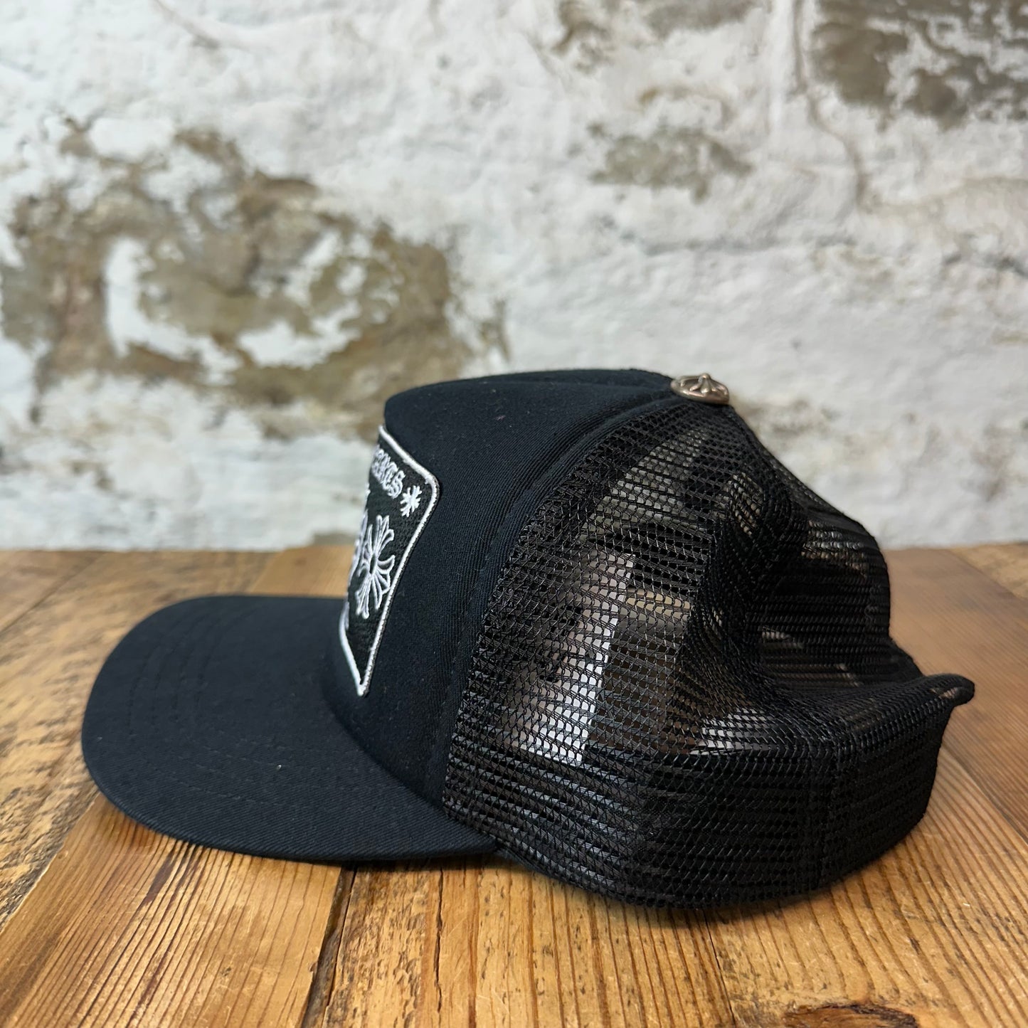 Chrome Hearts Las Vegas Black Trucker Hat