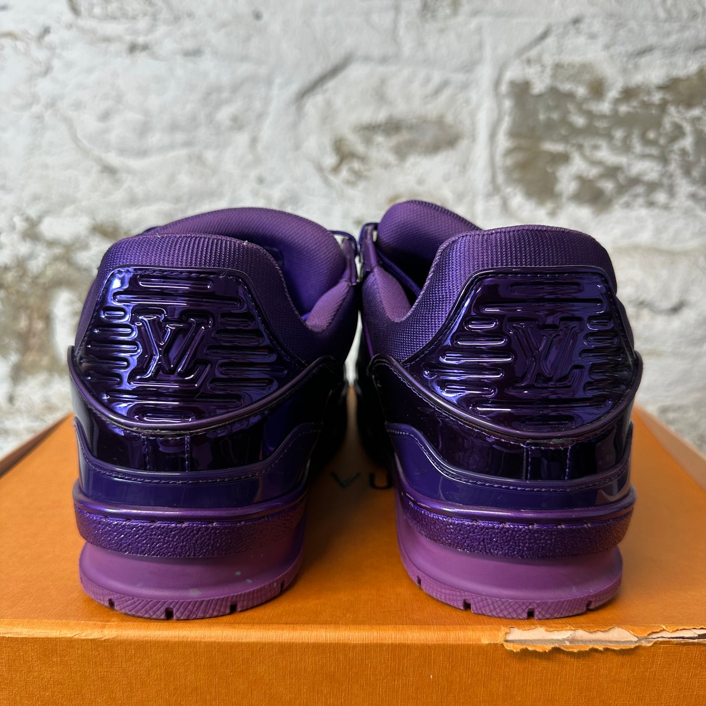 Louis Vuitton Purple Patent Trainer Sneaker Sz 10 (8.5LV)