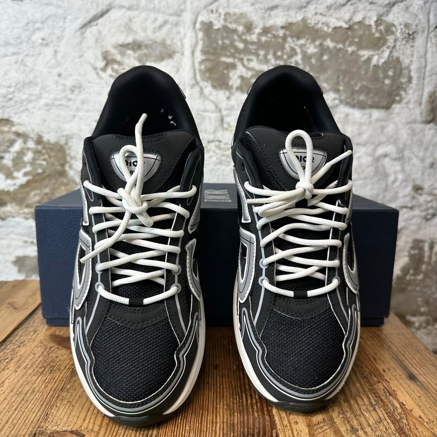 Dior B30 Black Grey White Sneaker Sz 11 (44)
