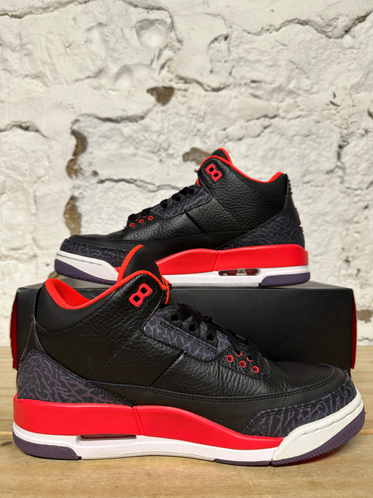 Air Jordan 3 Crimson Sz 8