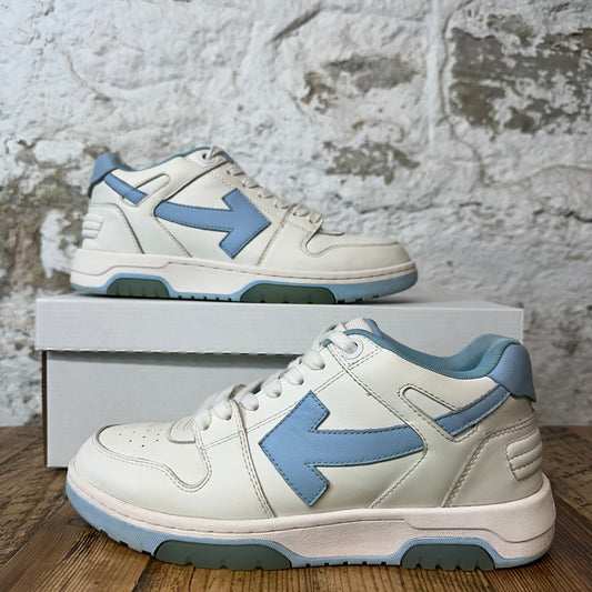 Off-White Out Of Office Light Blue White Sneaker Sz 7 (40)