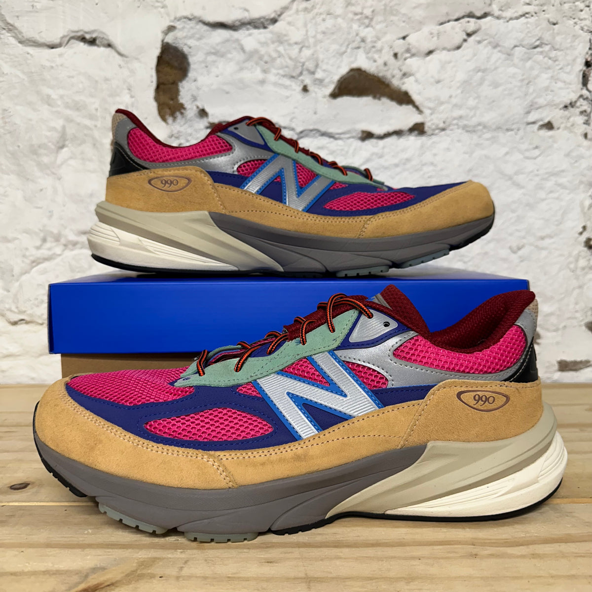 New Balance 990v6 MiUSA Action Bronson Sz 13