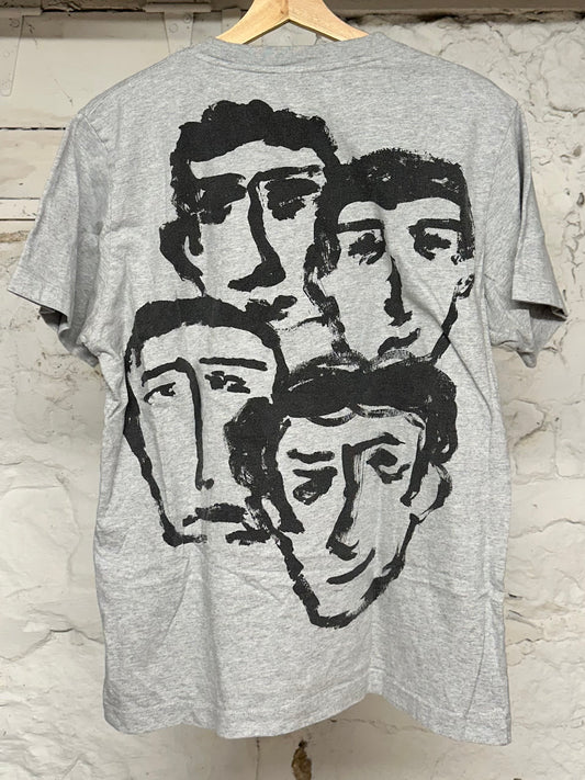 Off-White Black Spell Gray T-shirt Sz M