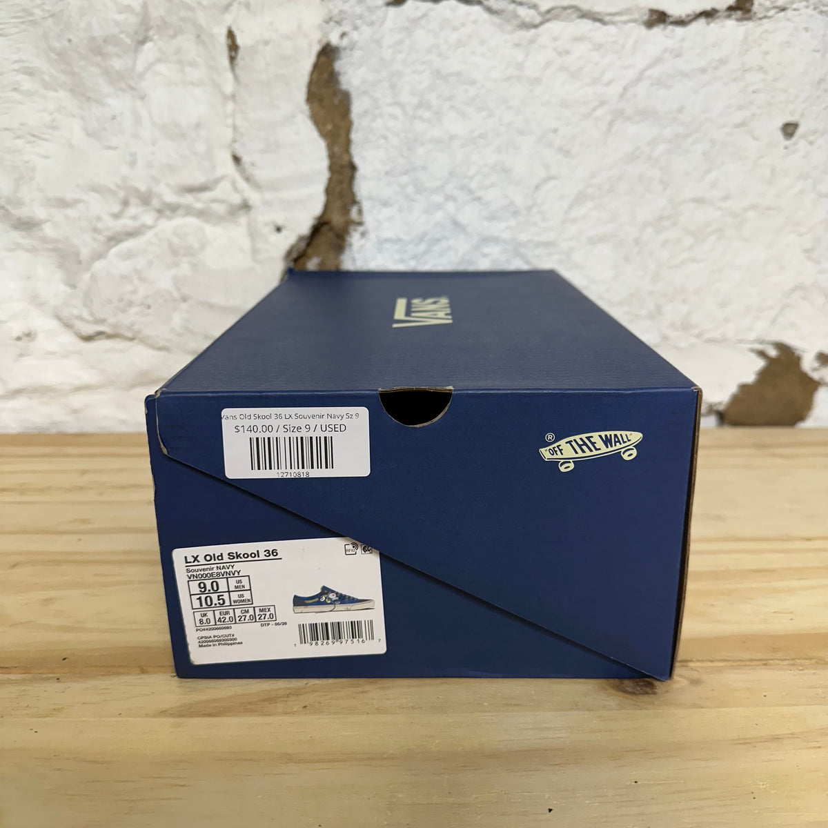 Vans Old Skool 36 LX Souvenir Navy Sz 9