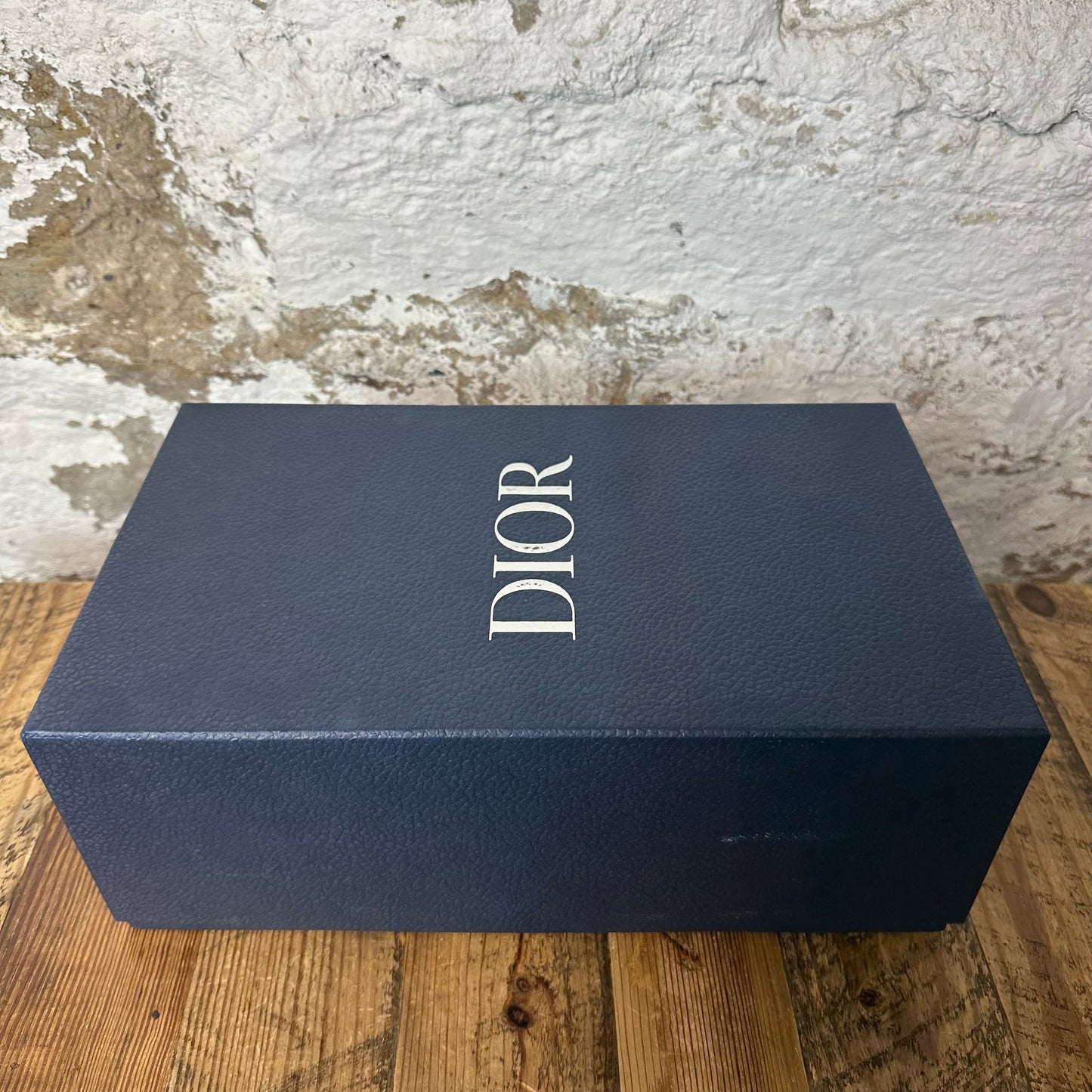 Dior Alpha Oblique White Sandal Sz 6 (38) DS