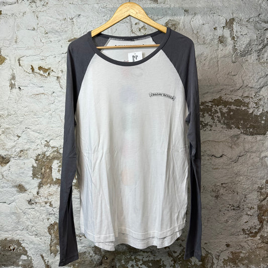 Chrome Hearts Matty Boy Spine L/s White Sz XL
