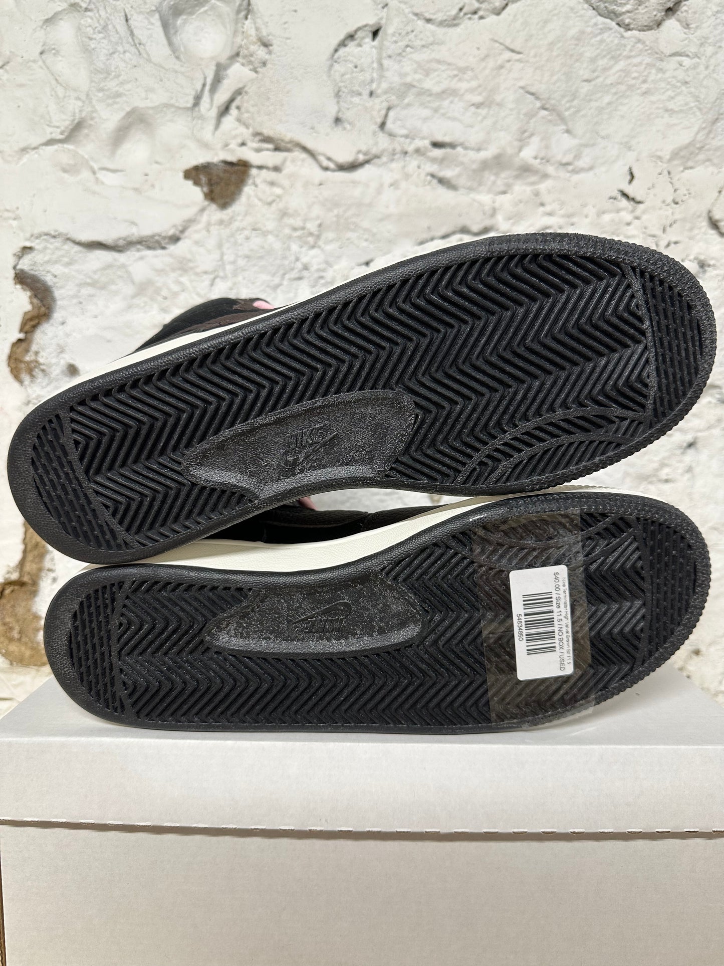 Nike Terminator High Velvet Brown Sz 11.5