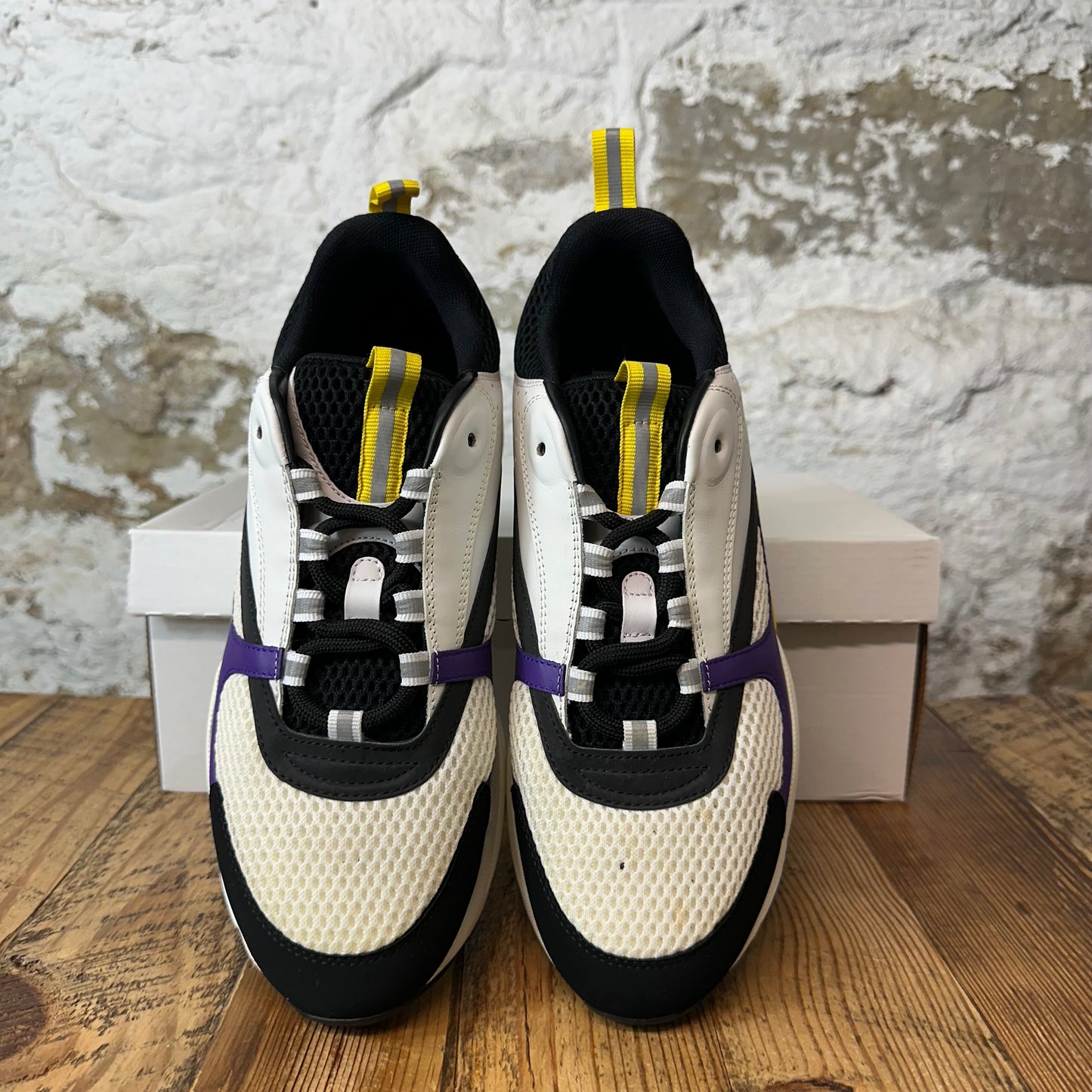 Dior B22 Yellow Purple White Sneaker Sz 9 (42)