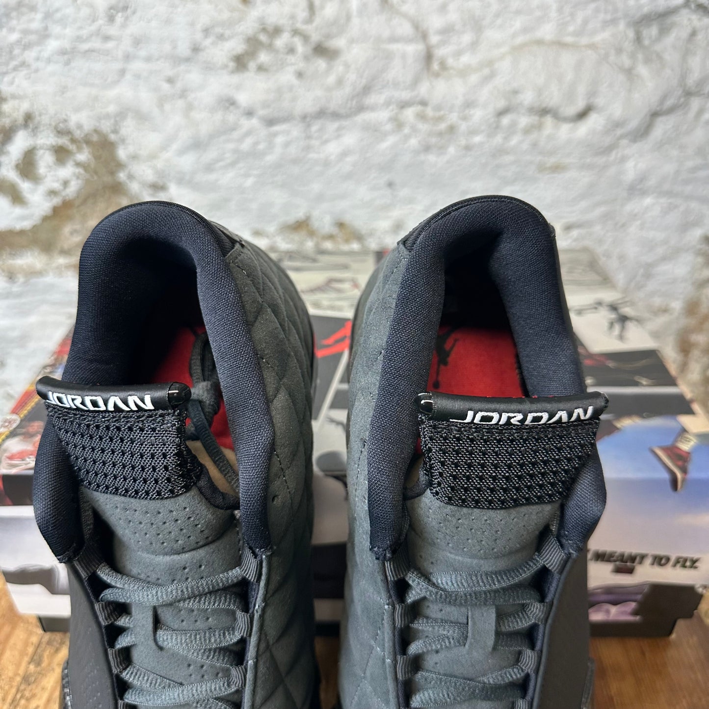 Air Jordan 14 Black Ferrari Sz 12 DS