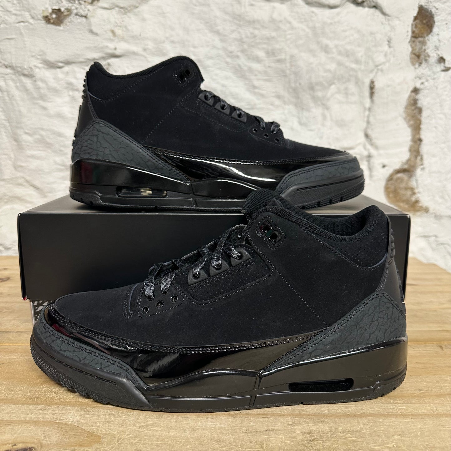 Air Jordan 3 Black Cat Sz 10 DS
