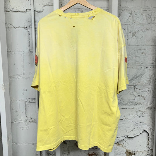 Vale Boxing Yellow T-Shirt Sz XXL