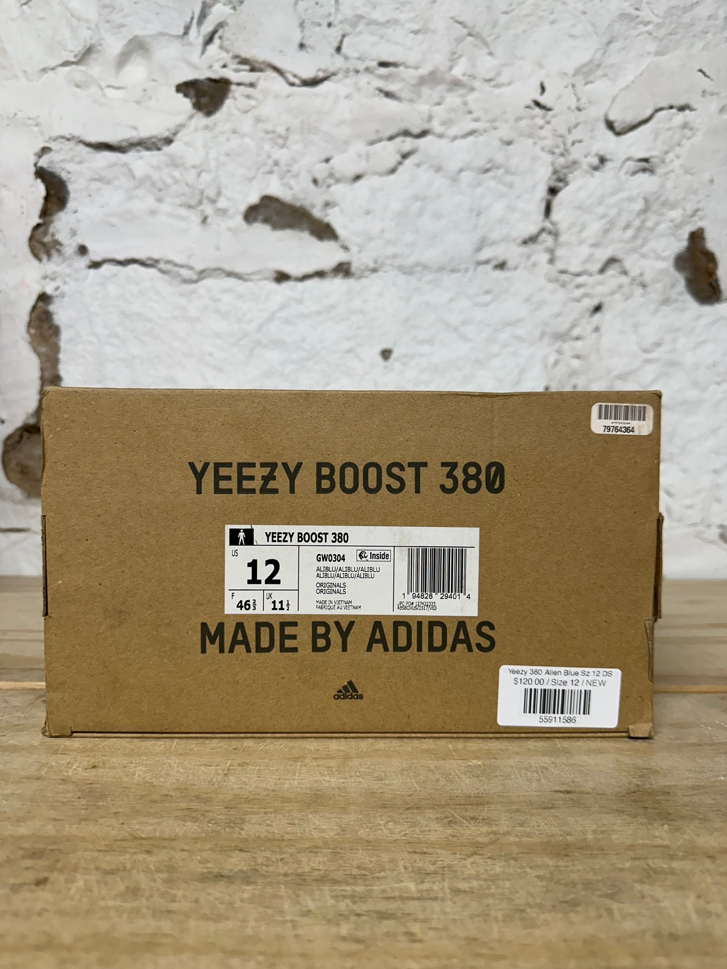 Yeezy 380 Alien Blue Sz 12 DS