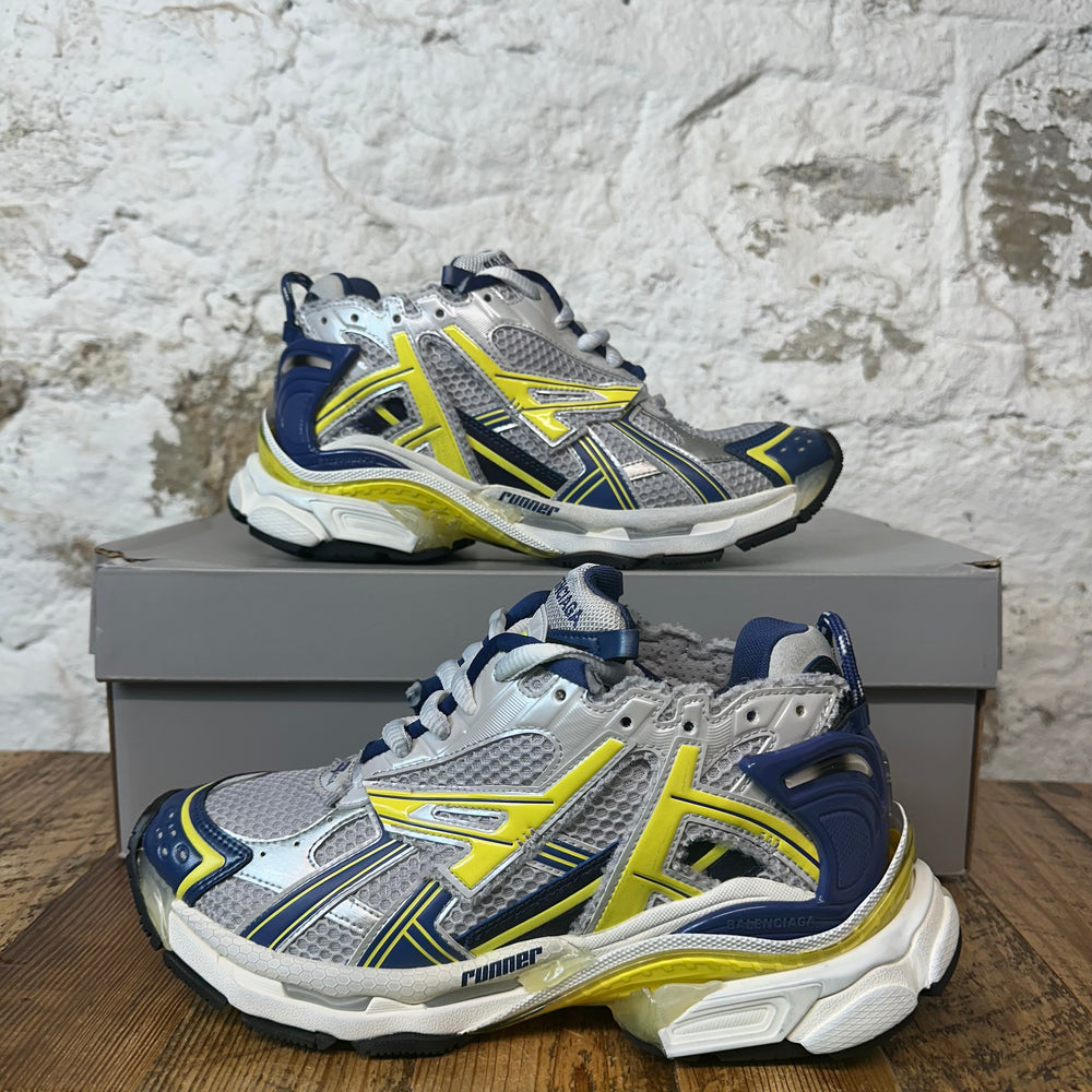 Balenciaga Runner White Blue Yellow Sneaker